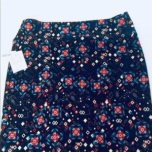 Lularoe skirt size 3xl new with tags navy color